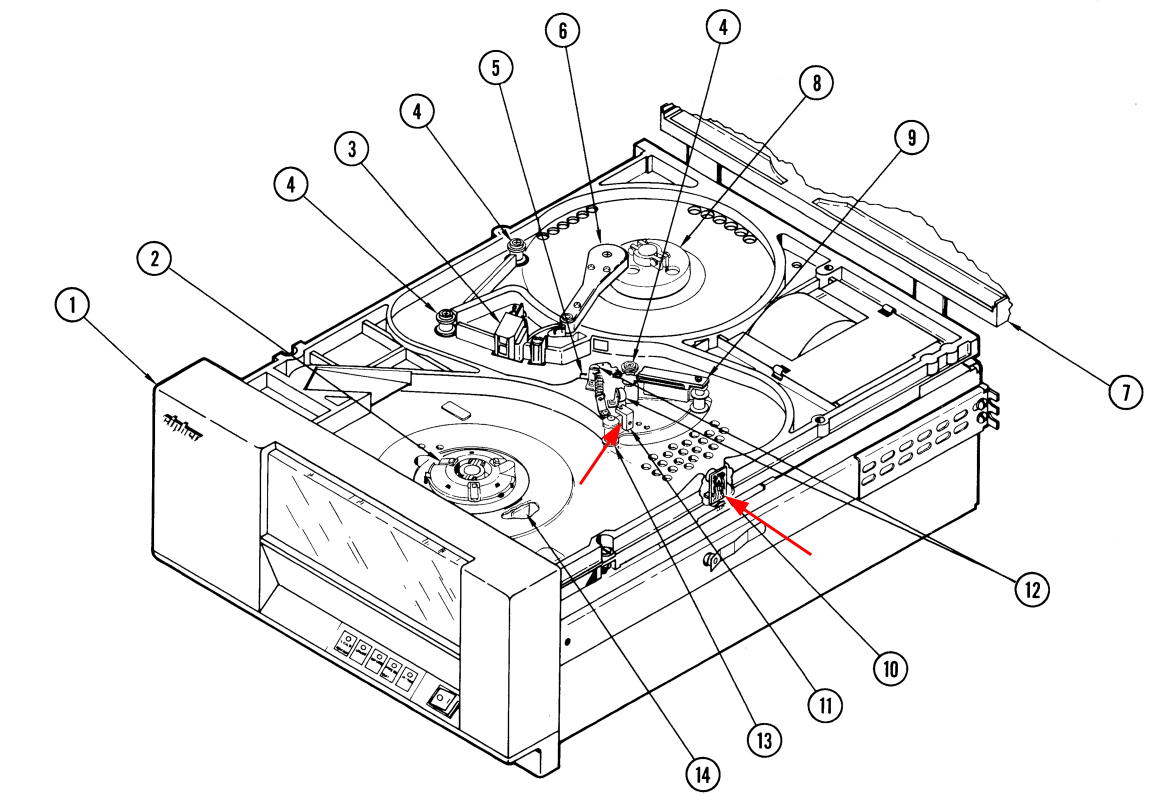 Tape in path sensor