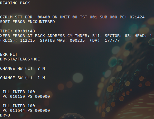zrlm restart does not work