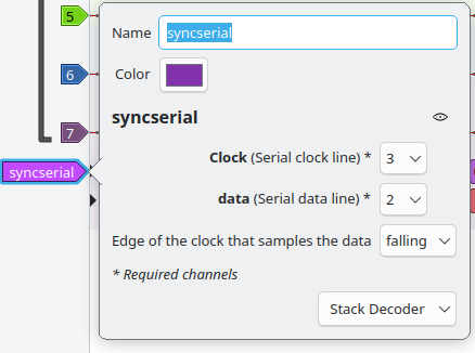 syncserial options